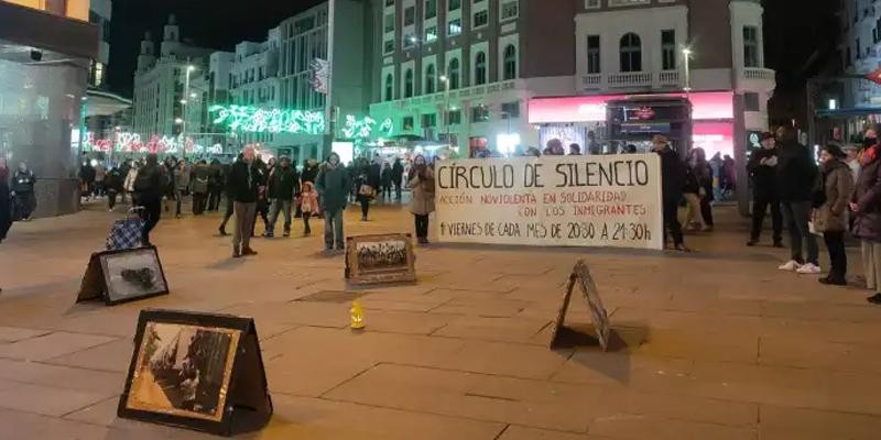 Círculo de Silencio en Madrid: Evento de Solidaridad con Migrantes el 7 de Febrero