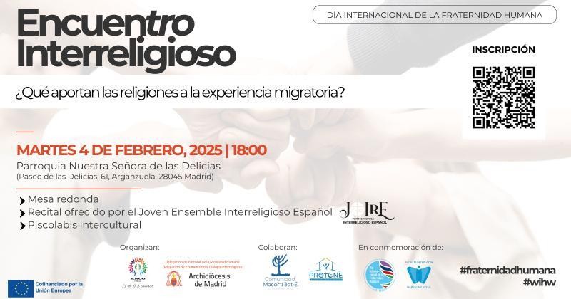 Encuentro Interreligioso en Madrid: Reflexiones sobre Religión y Migración