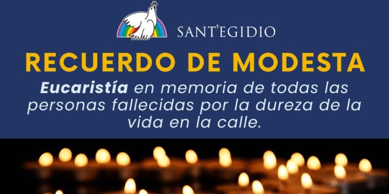 Misa en Madrid en memoria de personas sin hogar: 42 años de la muerte de Modesta Valenti