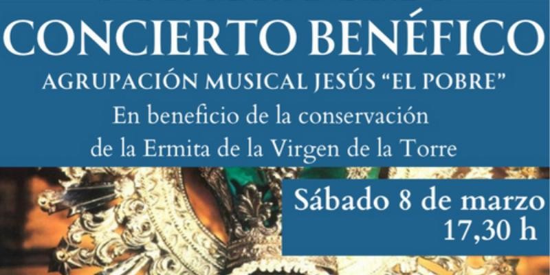 Concierto benéfico de la Agrupación Musical Jesús 'El Pobre' en la parroquia San Pedro Ad Vincula para conservar la Ermita de la Virgen de la Torre