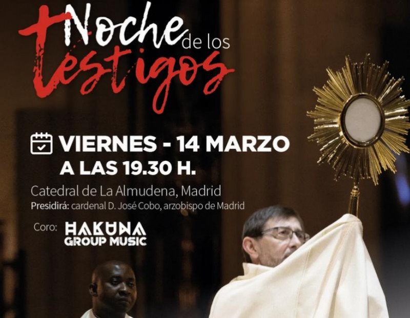 IX Noche de los Testigos en la Catedral de la Almudena: visibilidad para los cristianos perseguidos