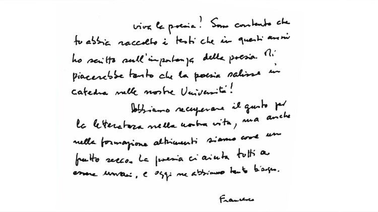 Papa Francisco y la importancia de la poesía en la educación: nueva colección de textos de la editorial Ares