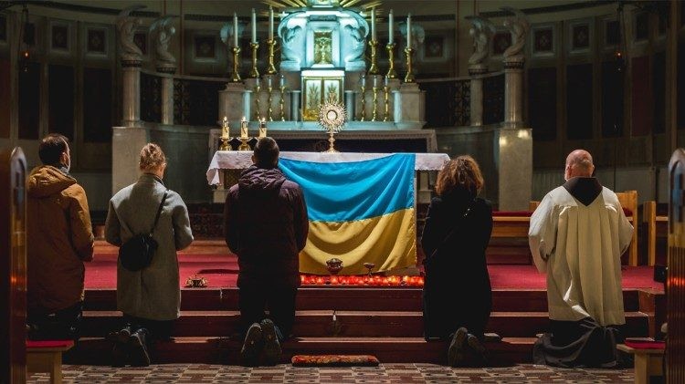 Cadena Eucarística: Obispos europeos rezan por paz en Ucrania y Tierra Santa durante la Cuaresma