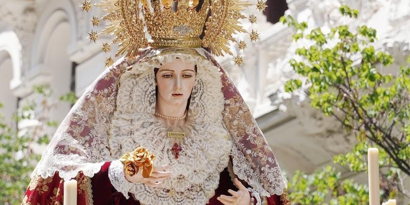 Primera estación de penitencia de la Virgen María Santísima de la Anunciación en Semana Santa 2025