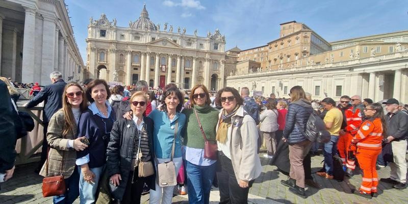 Mar Garrido y la ONG NadieSolo en el Jubileo del Voluntariado en Roma: Mejorar, no hacer más